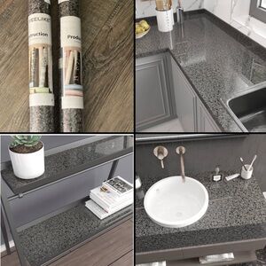 VEELIKE Gray Granite Marble Contact Paper Roll
Set of 2 🌿🆕🌿